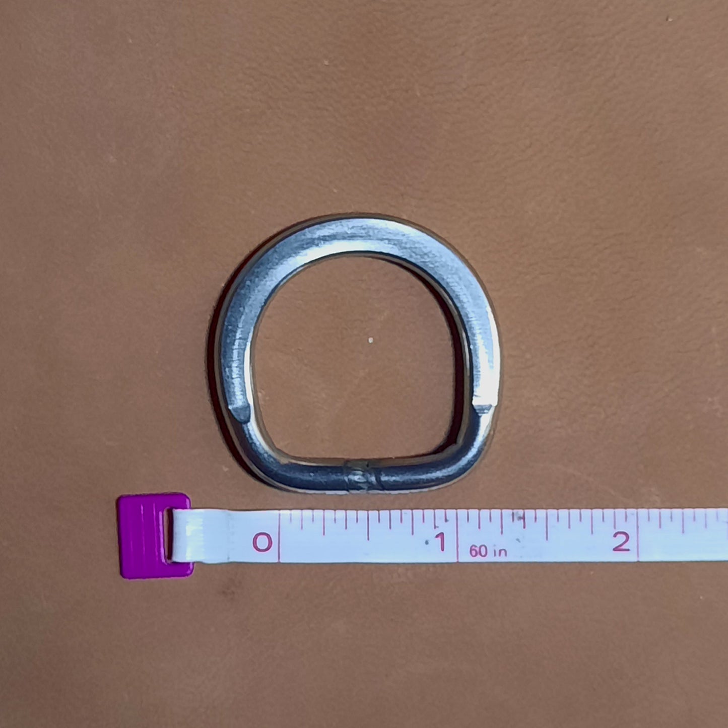 1” Dee Ring - Stainless Steel